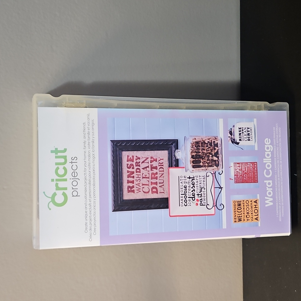 Word Collage Cricut Projects